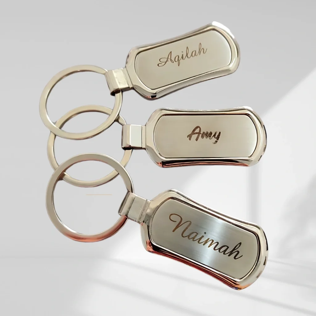 Metal Key Chain Personalised Gift ...