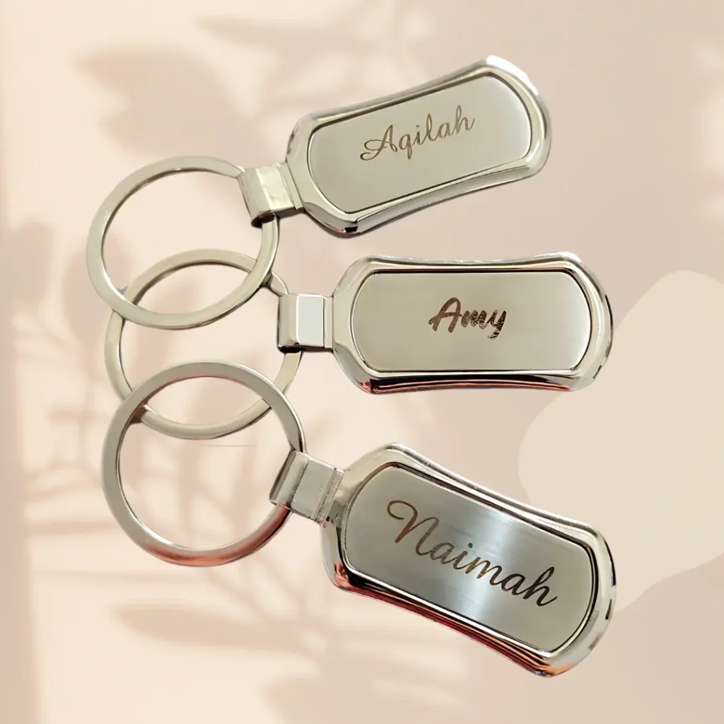 Metal Key Chain Personalised Gift ...