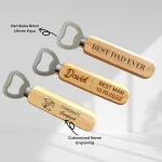 Personalised Bottle Opener Cover