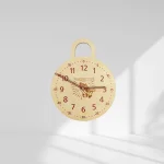 Engrave-text-wall-clock-gift-set