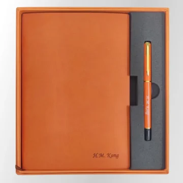 Journal Book with Pen Gift Box