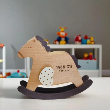 personalised gift music horse