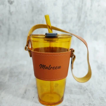 Custom Glass Mug with Sleeve