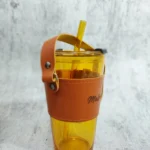 Custom Glass Mug with Straw