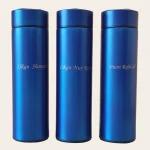 Personalised Insulated LED Tumbler blue