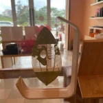 Custom Laser-Engraved Leaf Portrait in Acrylic Stand – Personalized Natural Gift