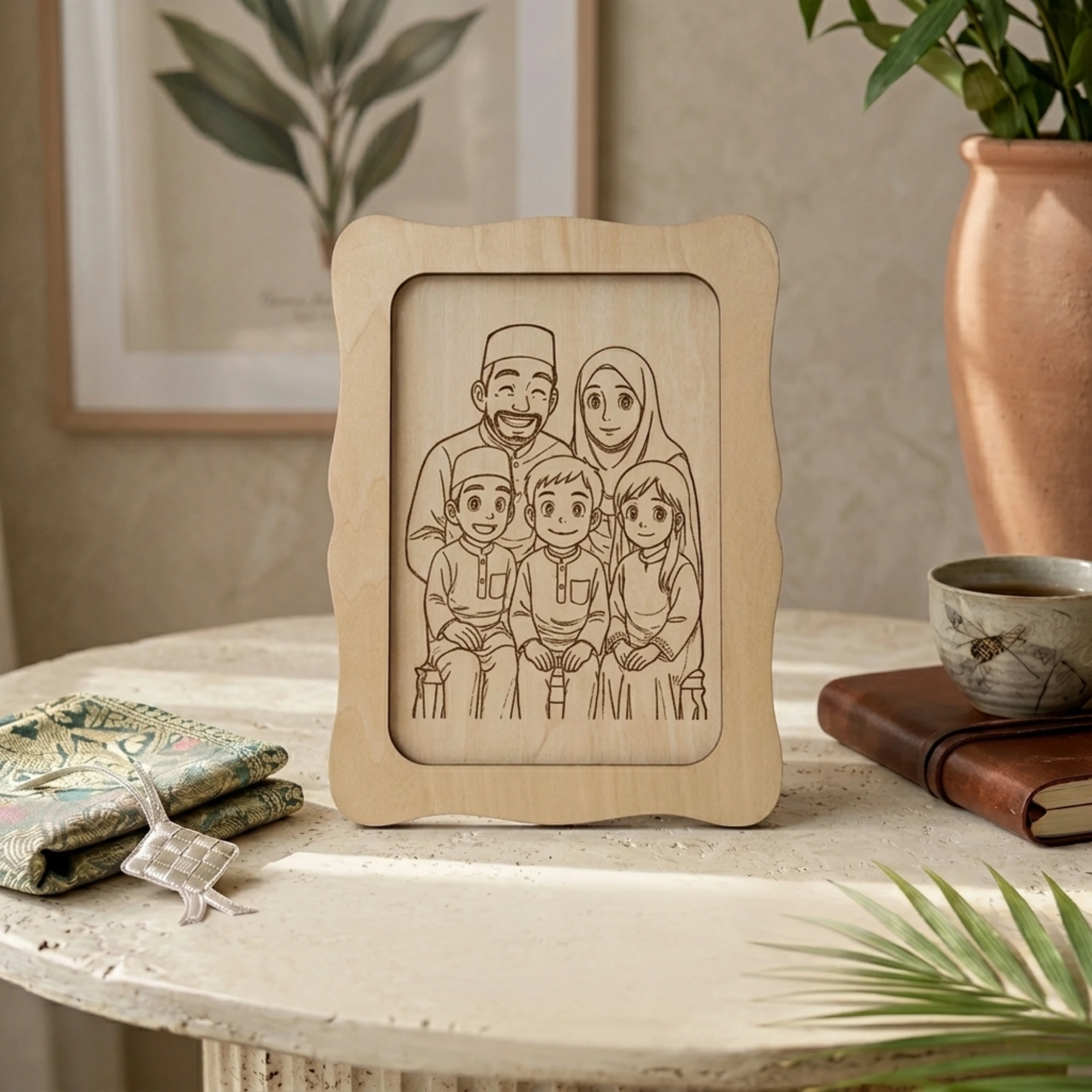 Wooden Frame Family