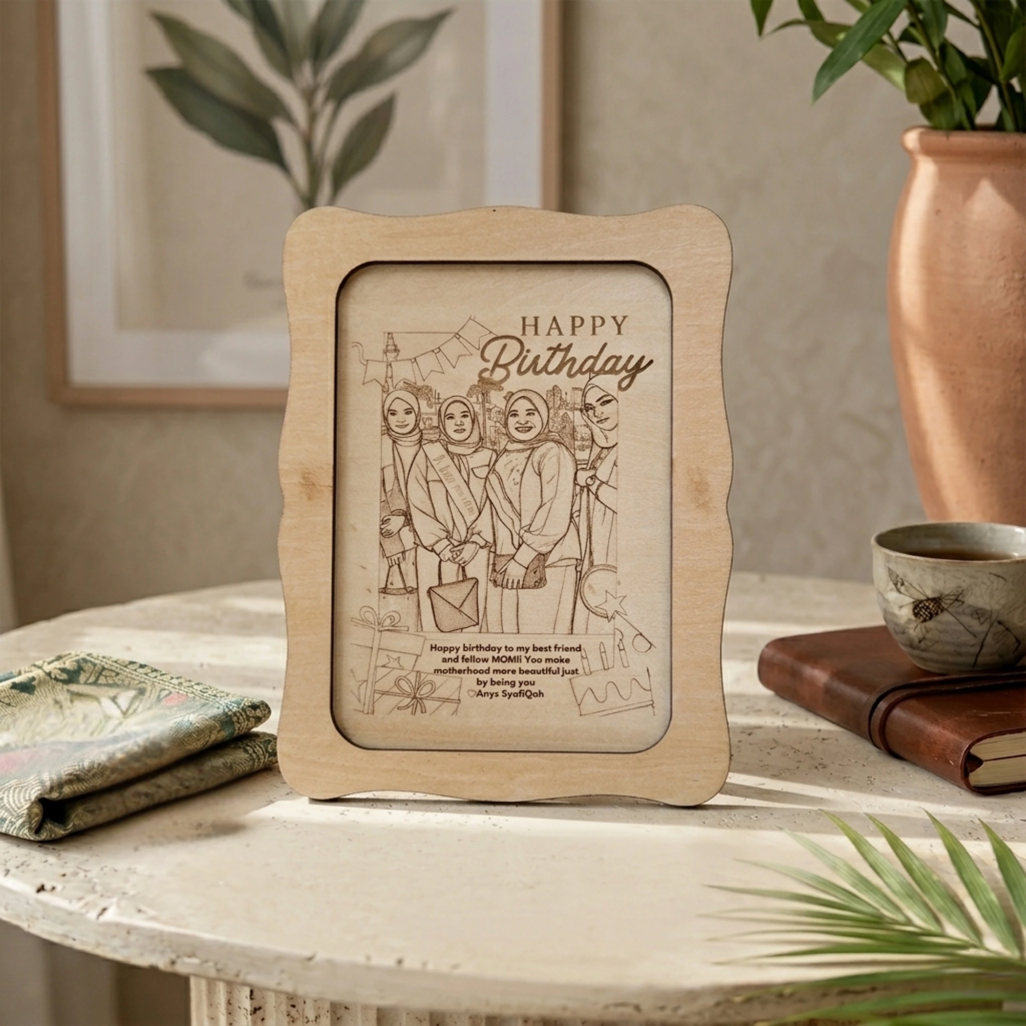 Wooden-Frame-Friend-Gift