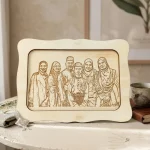 Wooden Frame family Gift