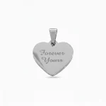 Heart Pendant Custom Engraving