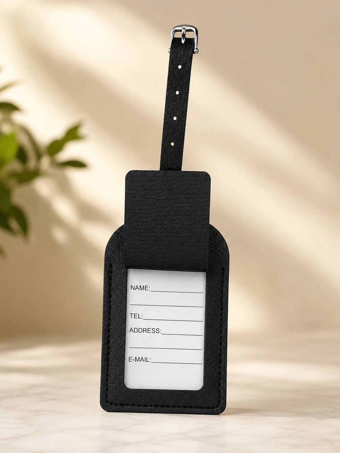 Personalised PU Leather Luggage Tag
